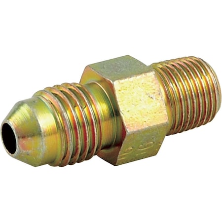 Allstar Performance -4 AN to 0.125 in. NPT Adapter Fittings; Nickel Plated, 2PK ALL50001